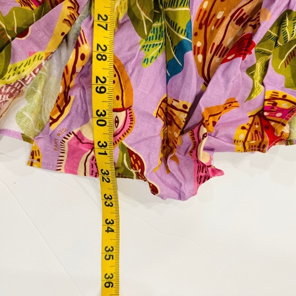 Farm Rio lilac bananas midi dress NWT - Picture 10 of 10